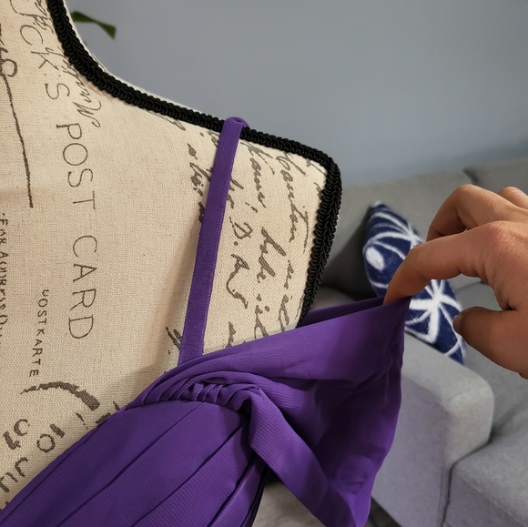 Purple Prom Dress - Picture 5 of 9